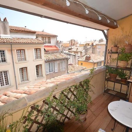 Le Dix Duplex Historical Center Balcony With View And Air Conditioning Aix-en-Provence Buitenkant foto
