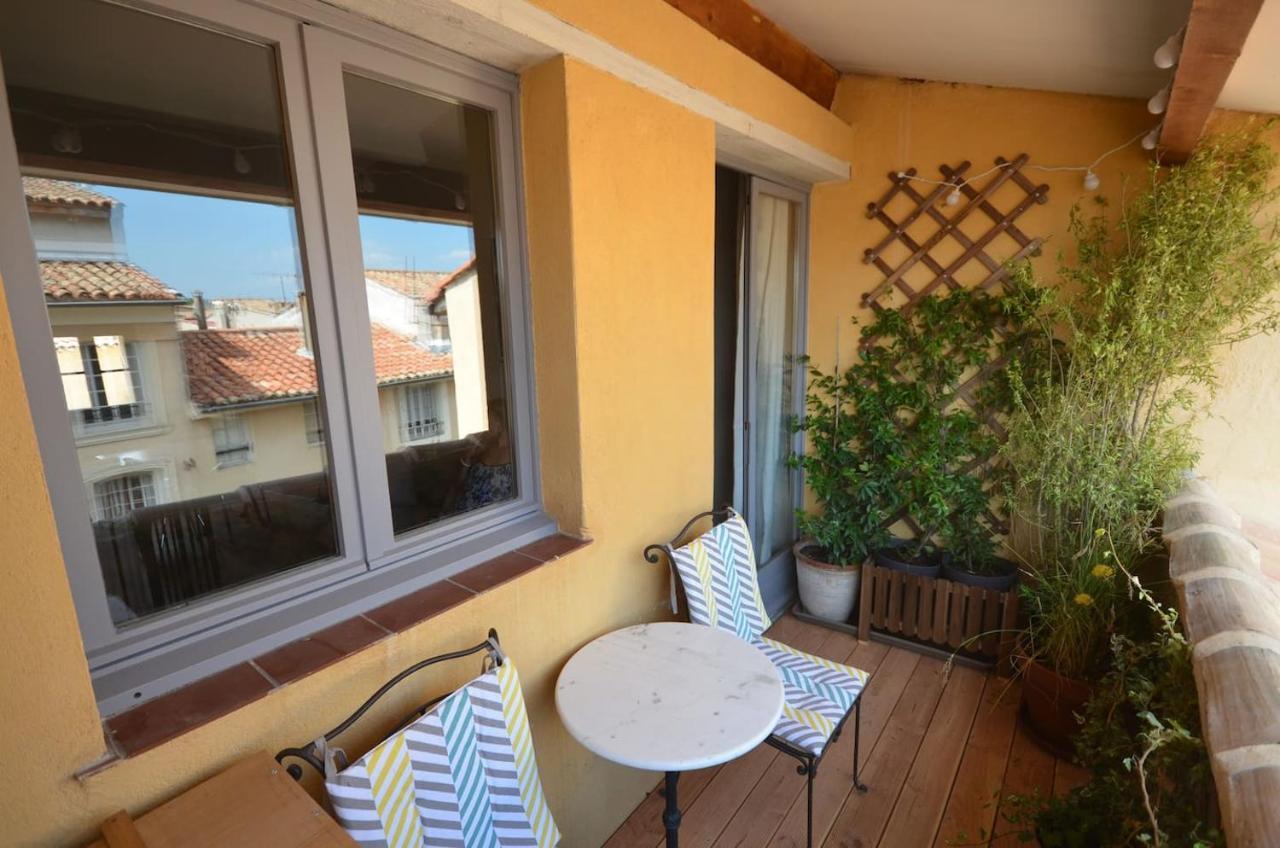 Le Dix Duplex Historical Center Balcony With View And Air Conditioning Aix-en-Provence Buitenkant foto